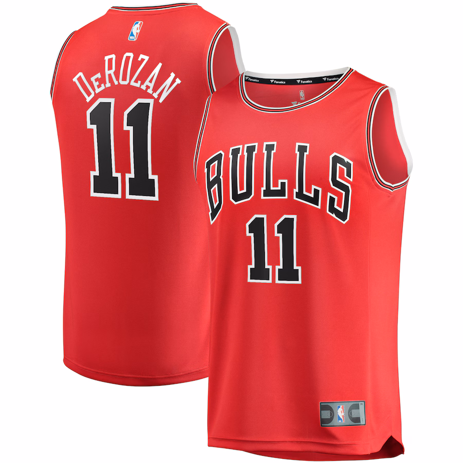 Youth Chicago Bulls DeMar DeRozan Fanatics Red Fast Break Player Jersey - Icon Edition - Jersey