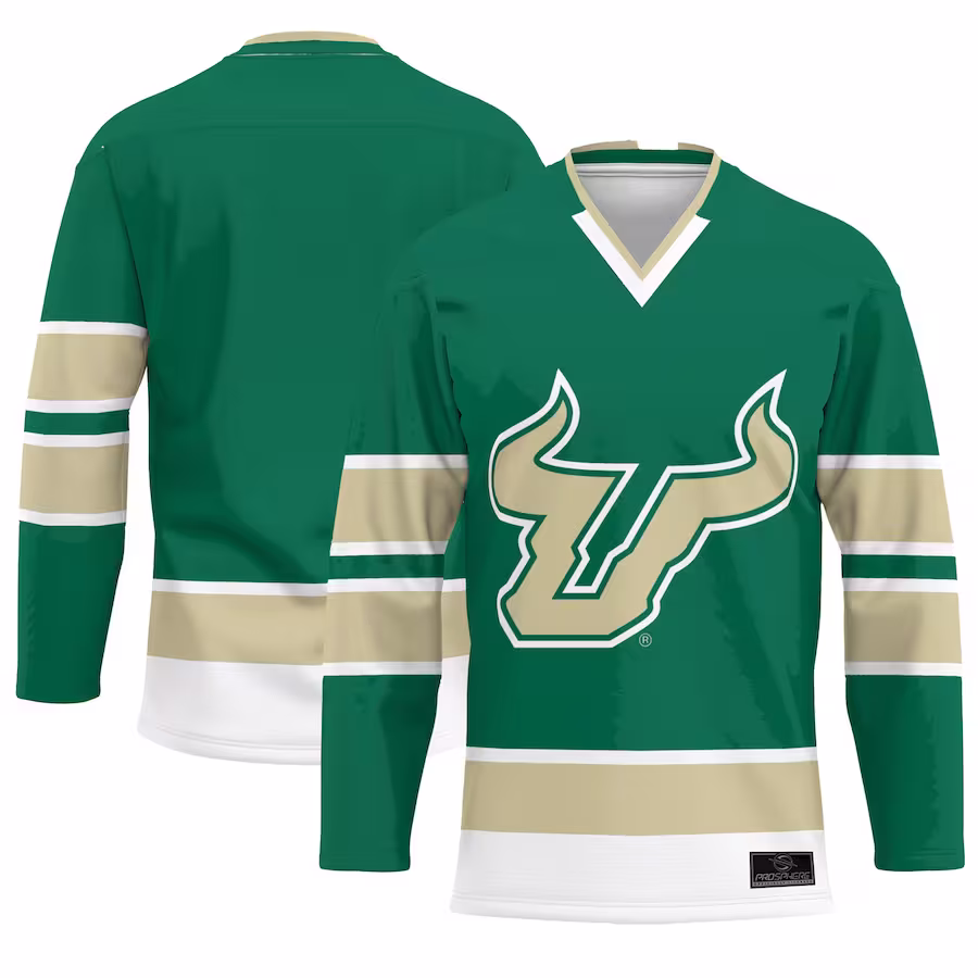 South Florida Bulls ProSphere Youth  Hockey Jersey - Green - Jersey