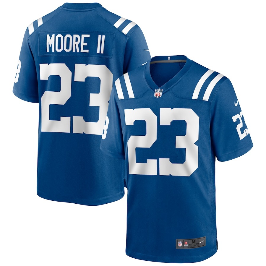 Men's Indianapolis Colts Kenny Moore II Nike Royal Game Jersey - Jersey