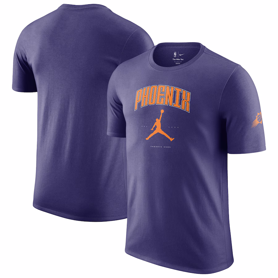 Unisex Phoenix Suns Jordan Brand Purple Essential Cities T-Shirt - Jersey