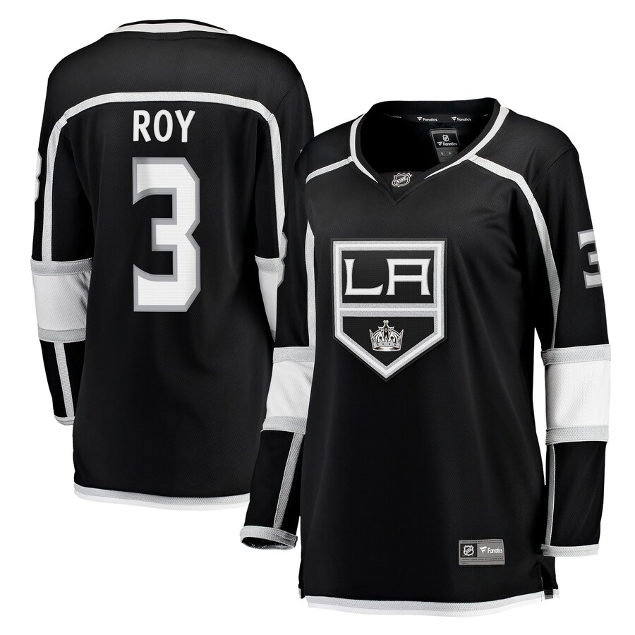 Women's Los Angeles Kings Matt Roy Fanatics Branded Black Home Team Breakaway Player Jersey - Jersey