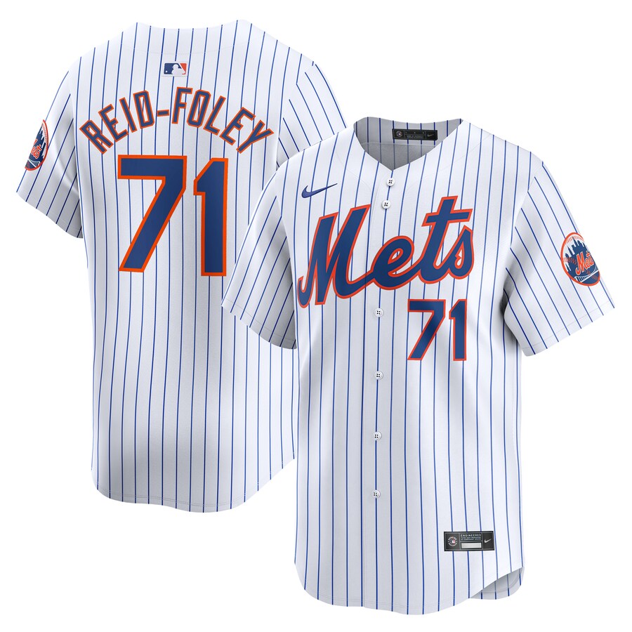 Men's New York Mets Sean Reid-Foley Nike White Home Limited Player Jersey - Jersey
