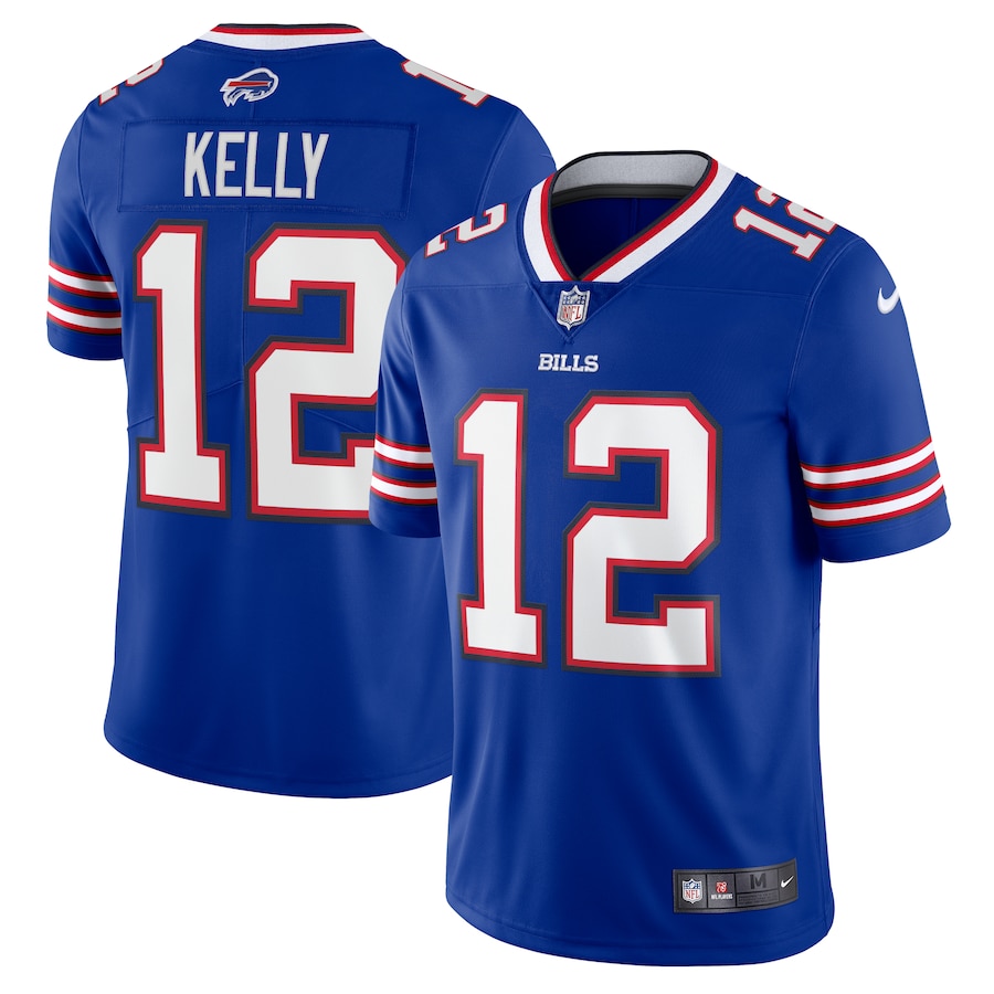 Men's Buffalo Bills Jim Kelly Nike Royal '90s Throwback Retired Player Limited Jersey - Jersey