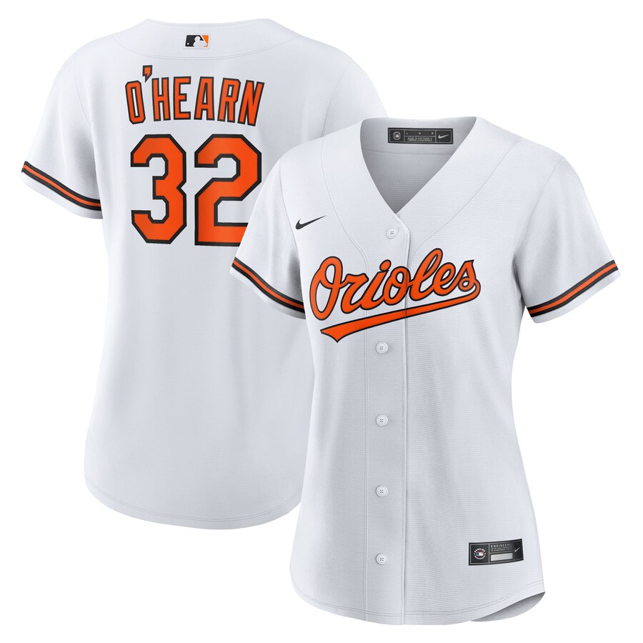 Women's Baltimore Orioles Ryan O'Hearn Nike White Home Replica Jersey - Jersey