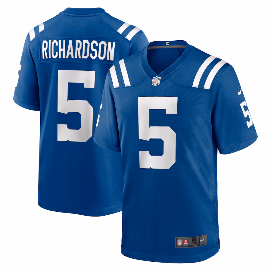 Men's Indianapolis Colts Anthony Richardson Nike Royal Game Jersey - Jersey