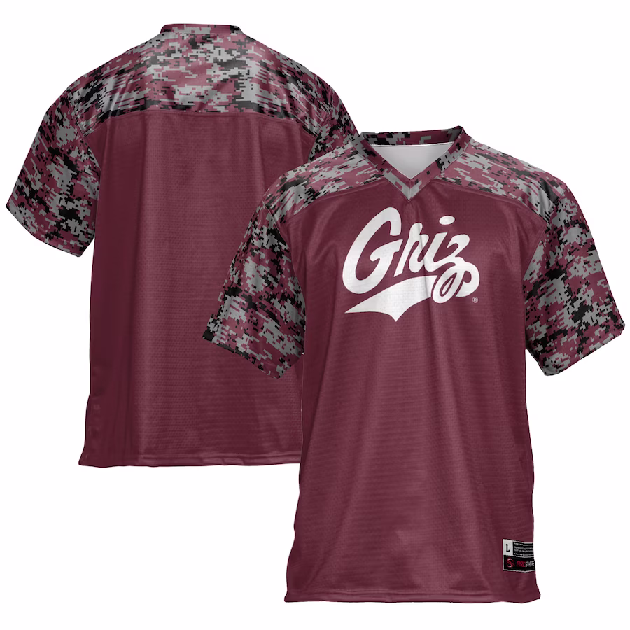 Montana Grizzlies GameDay Greats Football Jersey - Maroon - Jersey