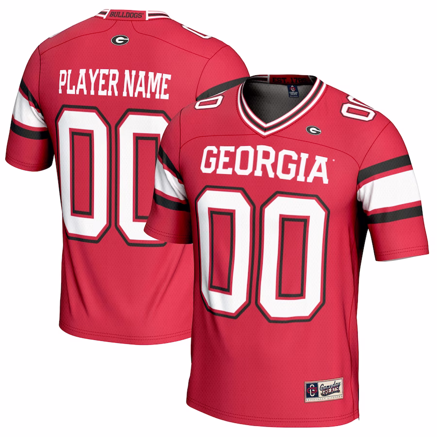 Georgia Bulldogs GameDay Greats NIL Pick-A-Player Football Jersey - Red - Jersey