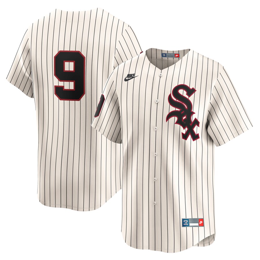 Men's Chicago White Sox Minnie Minoso Nike Cream Throwback Cooperstown Limited Jersey - Jersey