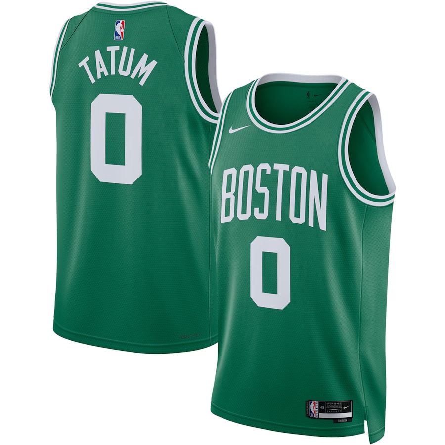 Unisex Boston Celtics Jayson Tatum Nike Kelly Green Swingman Jersey - Icon Edition - Jersey