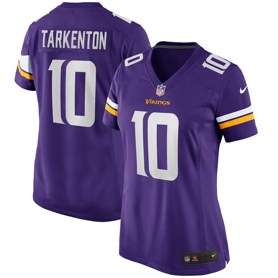 Women's Minnesota Vikings Fran Tarkenton Nike Purple Game Retired Player Jersey - Jersey