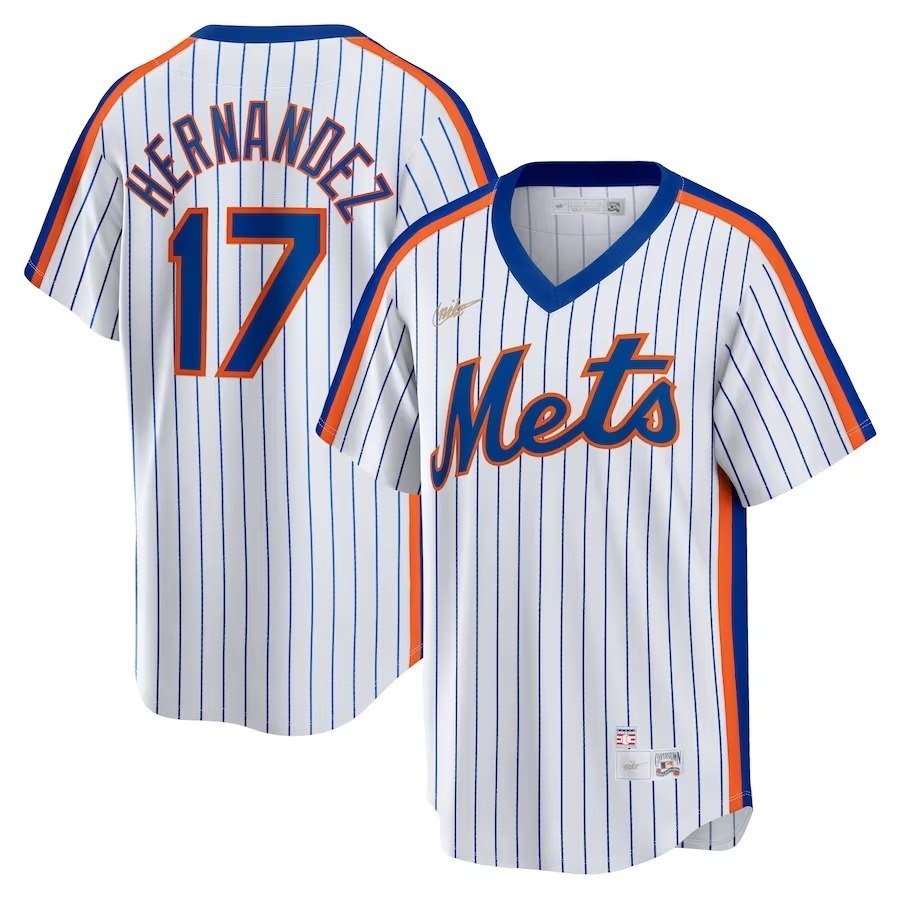 Men's New York Mets Keith Hernandez Nike White Home Cooperstown Collection Player Jersey - Jersey