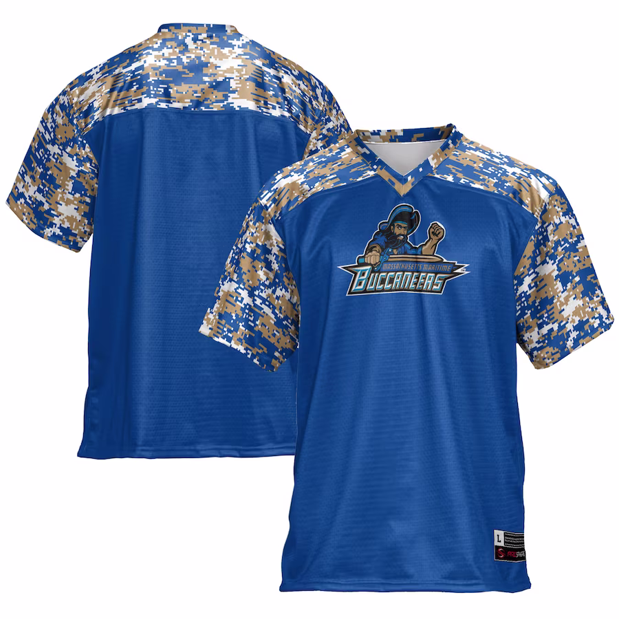 Massachusetts Maritime Academy Buccaneers GameDay Greats Football Jersey - Blue - Jersey