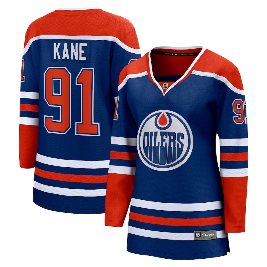 Women's Edmonton Oilers Evander Kane Fanatics Royal Home Breakaway Player Jersey - Jersey