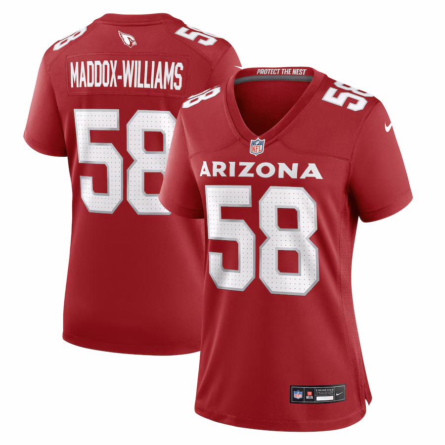 Women's Arizona Cardinals Tyreek Maddox-Williams Nike  Cardinal  Game Jersey - Jersey