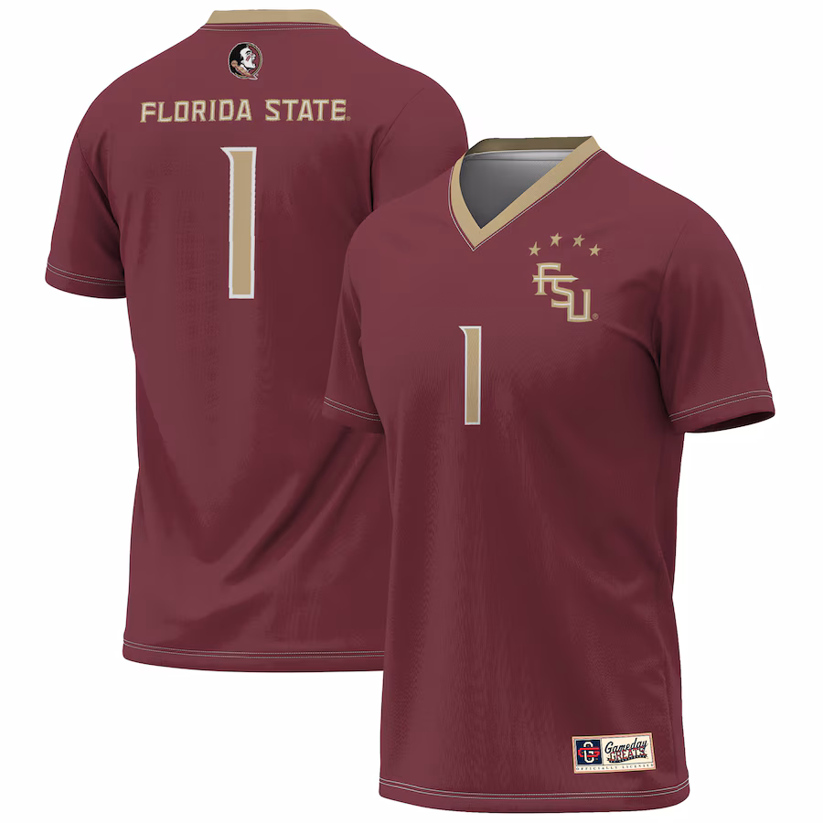Unisex GameDay Greats  Garnet Florida State Seminoles 2023 NCAA Women's Soccer National Champions Four-Star Fashion Jersey - Jersey