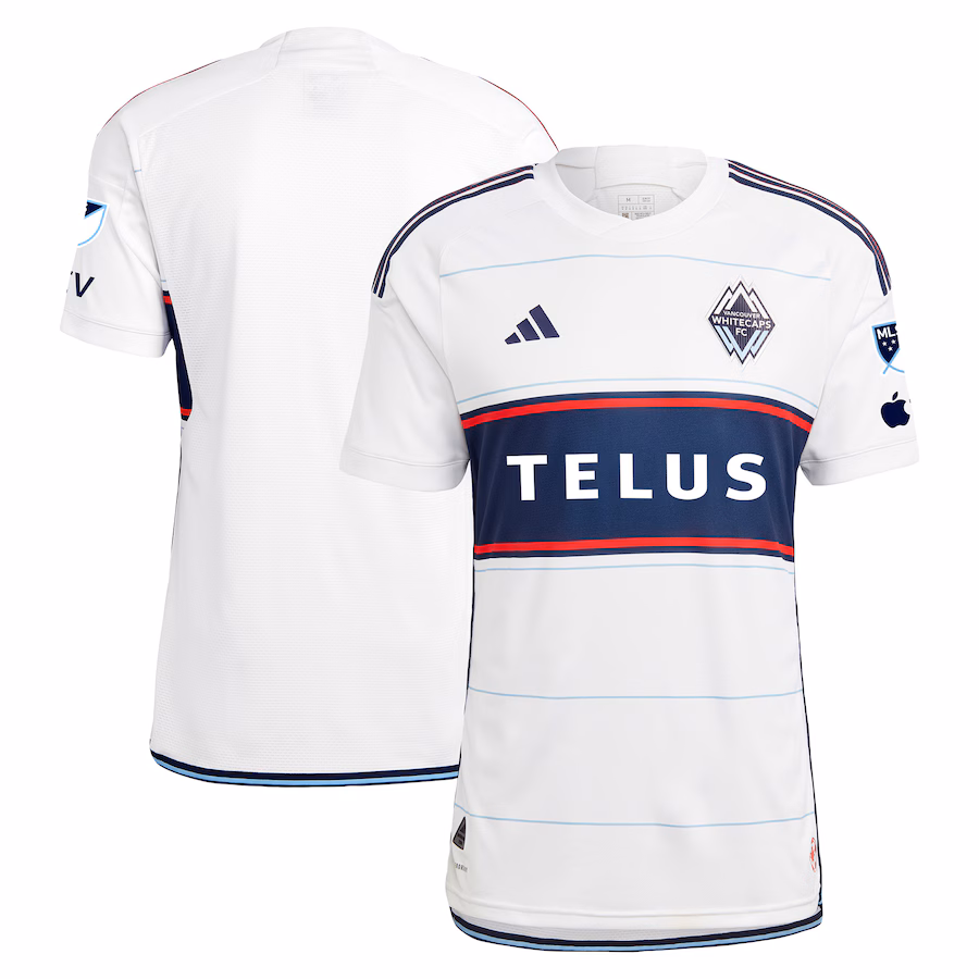 Men's Vancouver Whitecaps FC adidas White 2023 Bloodlines Authentic Jersey - Jersey