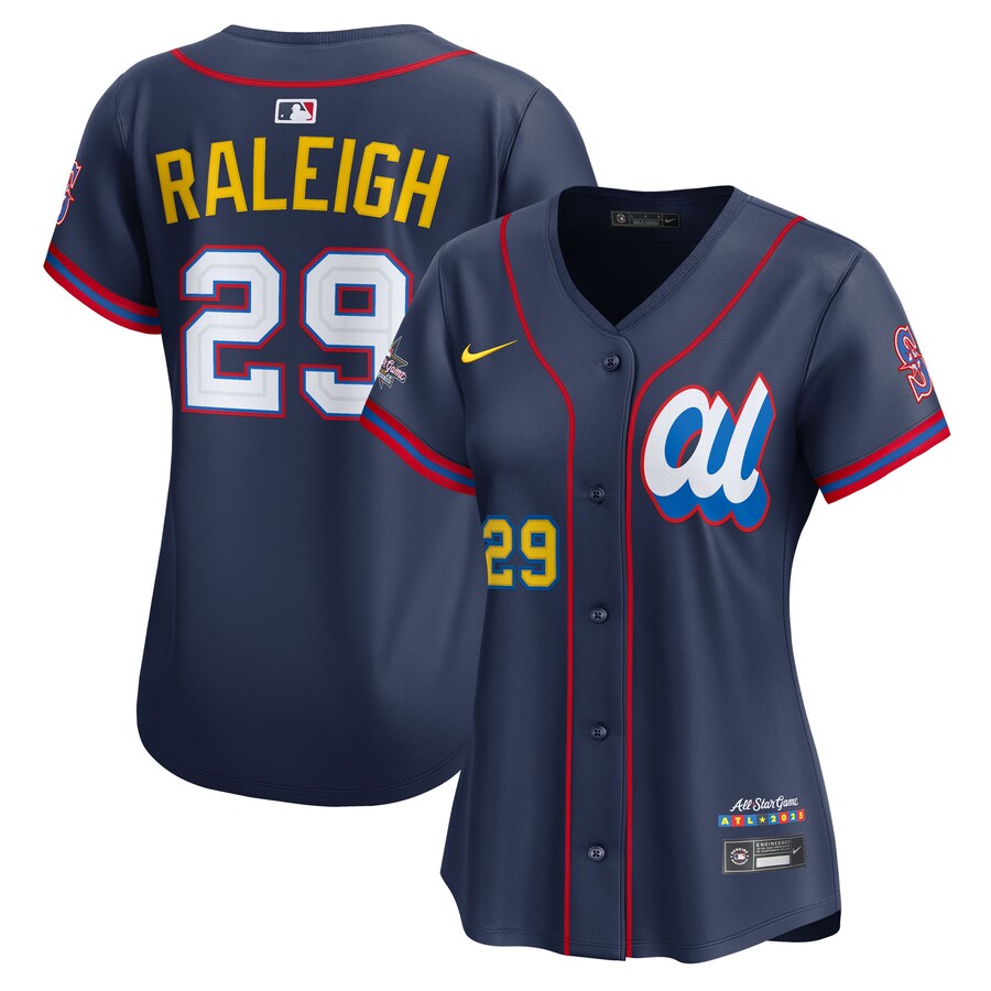 Women's American League Cal Raleigh Nike Navy 2025 All-Star Edition Limited Player Jersey - Jersey