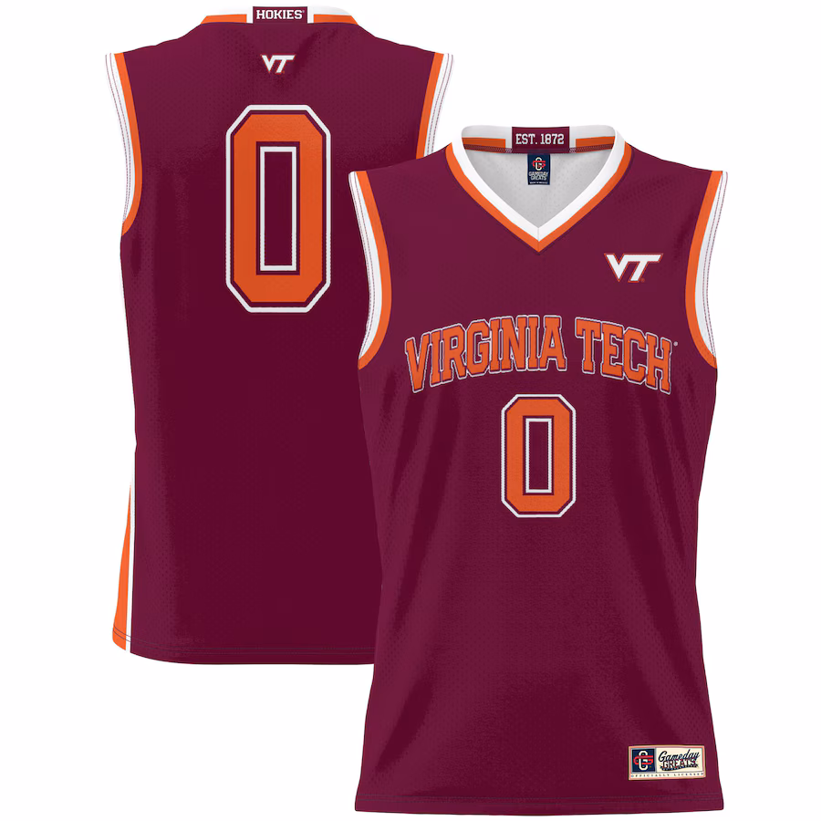 #0 Virginia Tech Hokies GameDay Greats Youth Lightweight Basketball Jersey - Maroon - Jersey