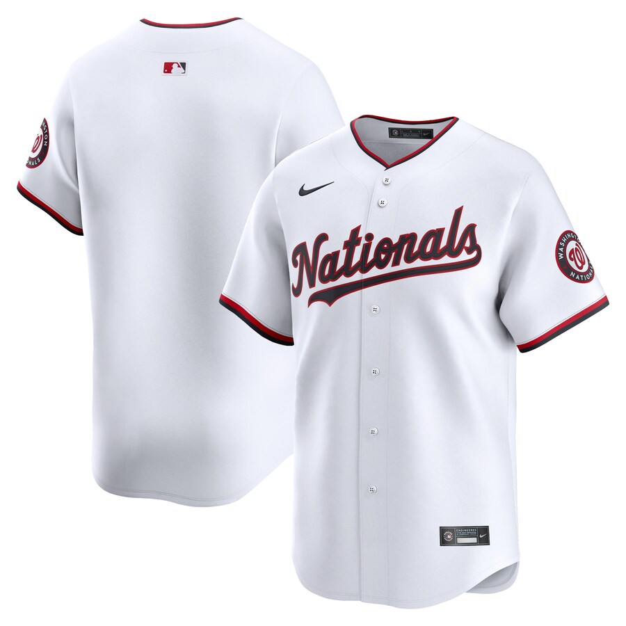 Youth Washington Nationals Nike White Home Limited Jersey - Jersey