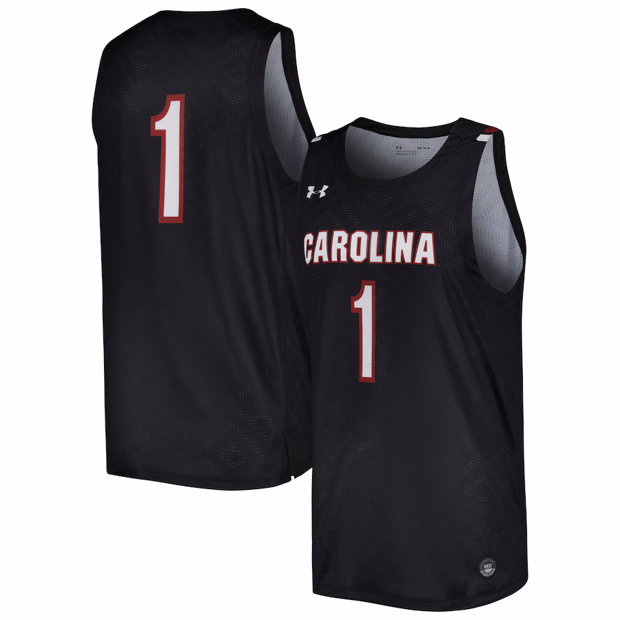 Men's Under Armour Black South Carolina Gamecocks Replica Basketball Jersey - Jersey
