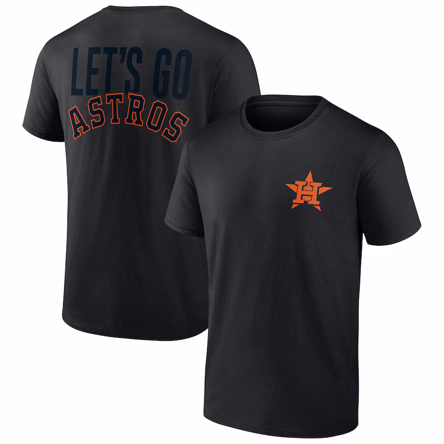 Men's Houston Astros Black In It To Win It T-Shirt - Jersey
