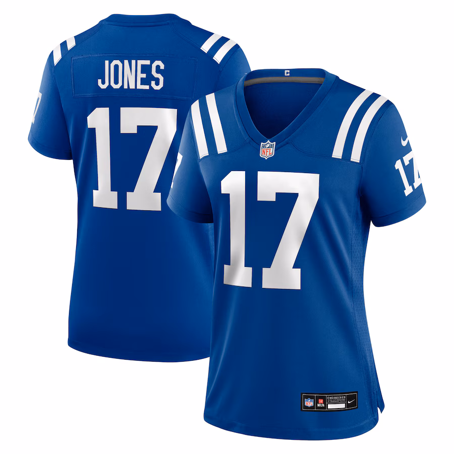 Women's Indianapolis Colts Daniel Jones Nike Royal Team Game Jersey - Jersey