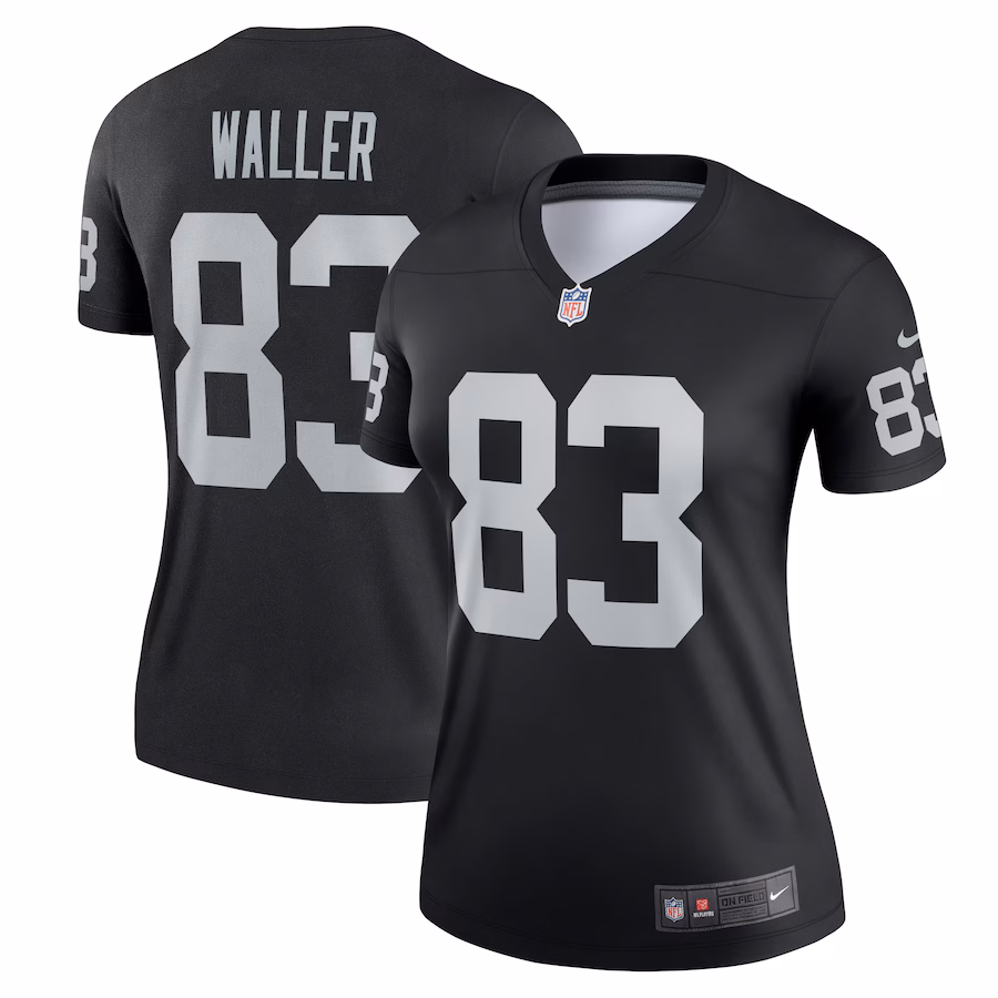 Women's Las Vegas Raiders Darren Waller Nike Black Legend Jersey - Jersey