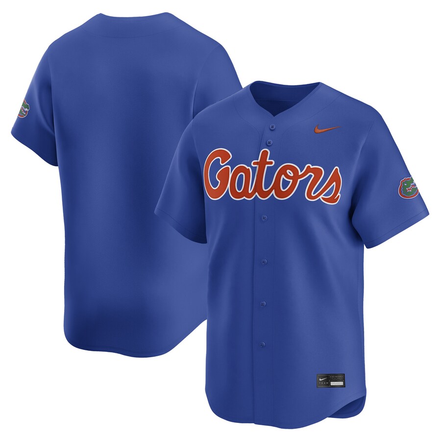 Men's Nike Royal Florida Gators College Limited Baseball Jersey - Jersey