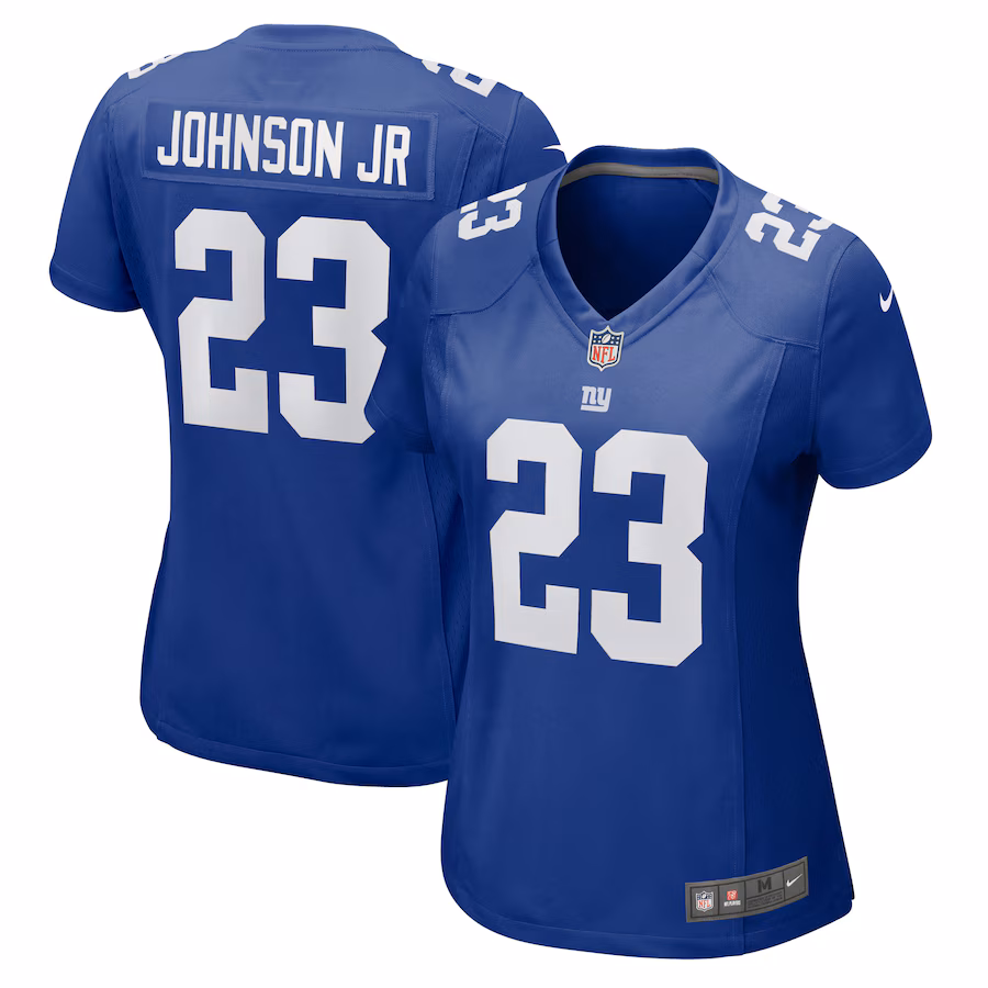 Women's New York Giants Anthony Johnson Jr. Nike Royal Game Jersey - Jersey
