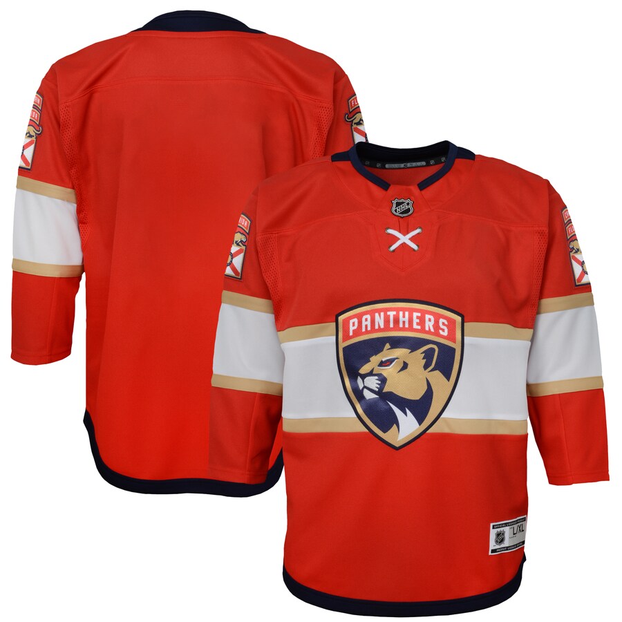 Youth Florida Panthers Red Home Premier Jersey - Jersey