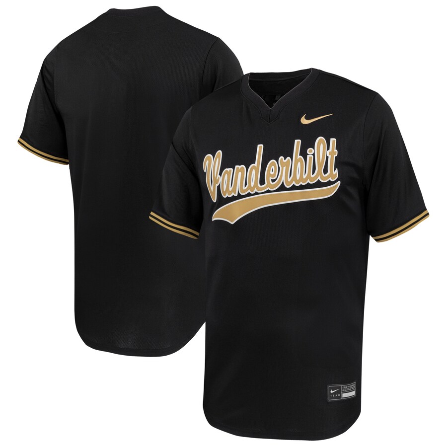 Men's Nike Black Vanderbilt Commodores Limited Baseball Jersey - Jersey