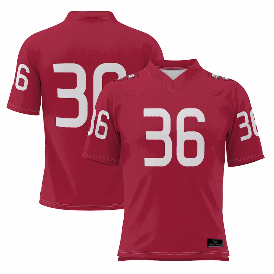 #36 Harvard Crimson GameDay Greats Youth Football Jersey - Crimson - Jersey