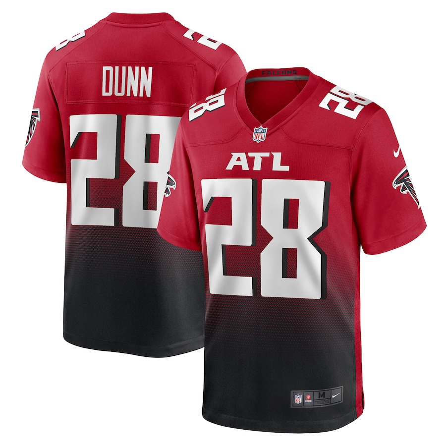 Men's Atlanta Falcons Warrick Dunn Nike Red Retired Player Alternate Game Jersey - Jersey