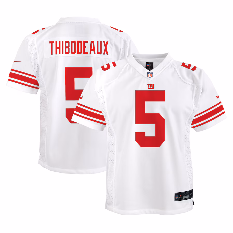Youth New York Giants Kayvon Thibodeaux Nike White Player Game Jersey - Jersey