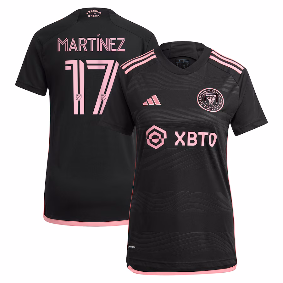 Women's Inter Miami CF Josef Martinez adidas Black 2023 La Noche Replica Player Jersey - Jersey