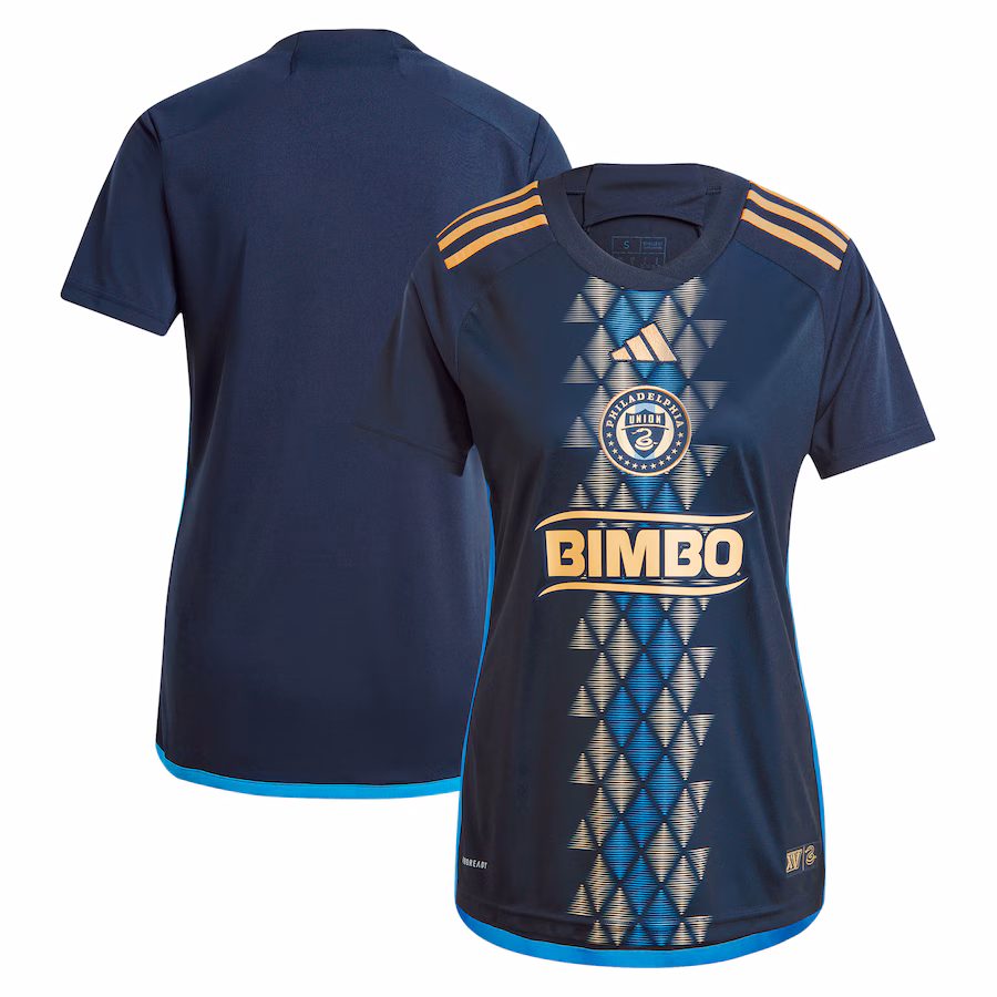 Women's Philadelphia Union  adidas Navy 2024 The XV Kit Replica Jersey - Jersey