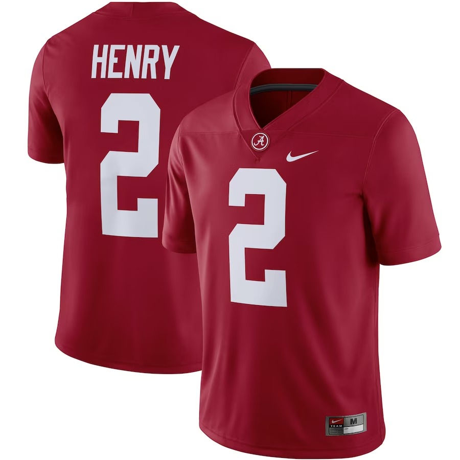 Derrick Henry Alabama Crimson Tide Nike Alumni Player Game Jersey - Crimson - Jersey
