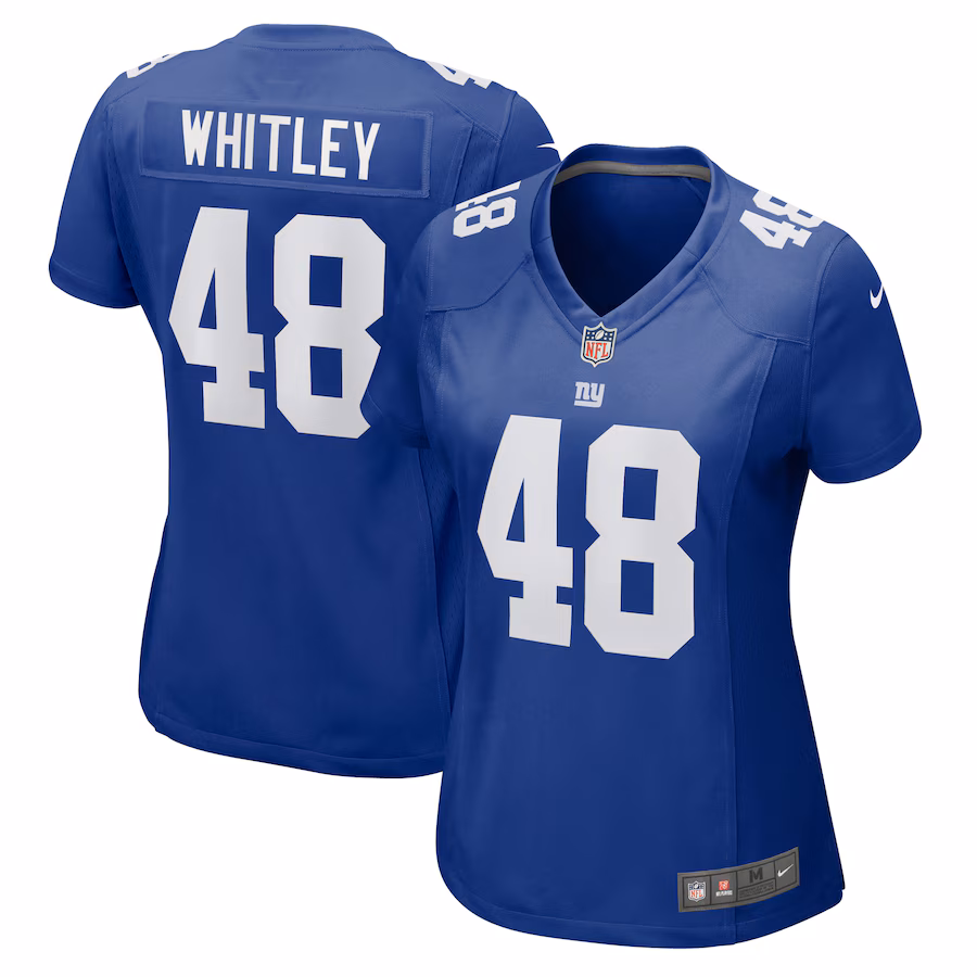 Women's New York Giants Benton Whitley Nike Royal Game Jersey - Jersey