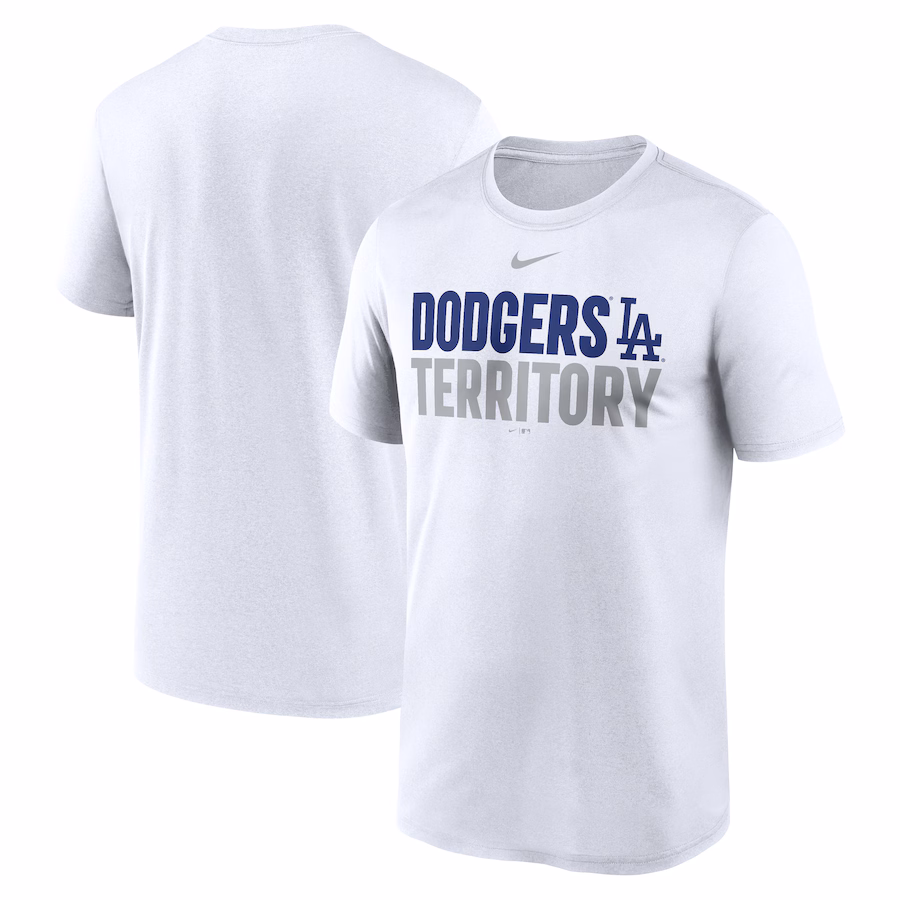 Men's Los Angeles Dodgers Nike White Local Legend Performance T-Shirt - Jersey