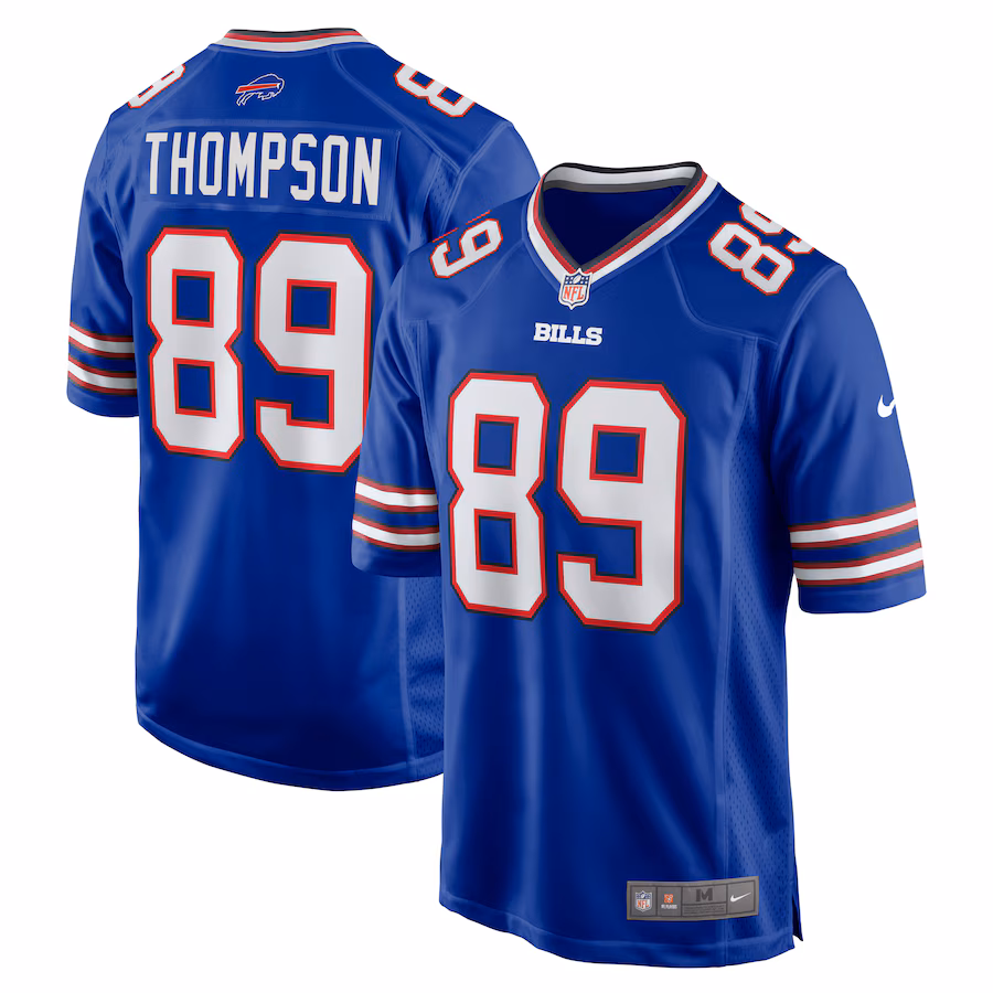 Men's Buffalo Bills Bryan Thompson Nike Royal Team Game Jersey - Jersey