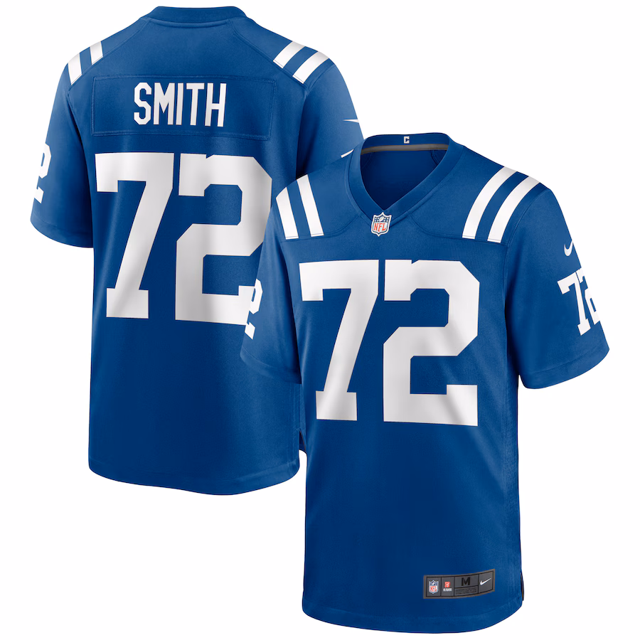 Men's Indianapolis Colts Braden Smith Nike Royal Game Jersey - Jersey