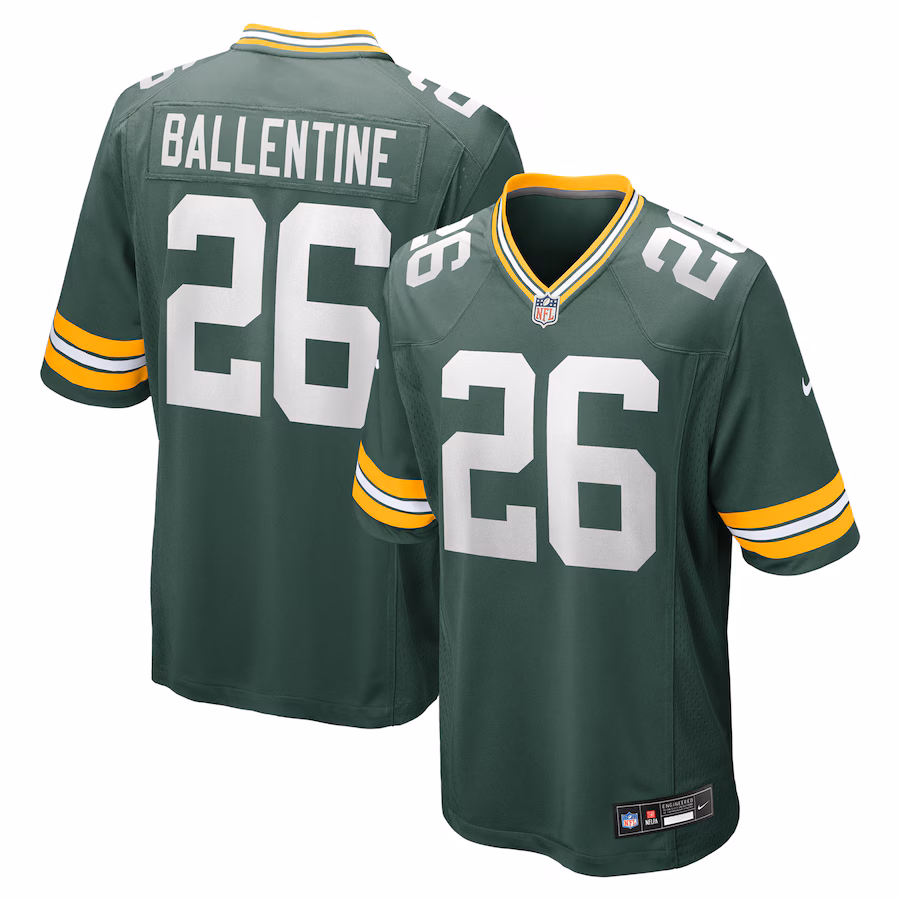 Men's Green Bay Packers Corey Ballentine Nike Green Game Jersey - Jersey