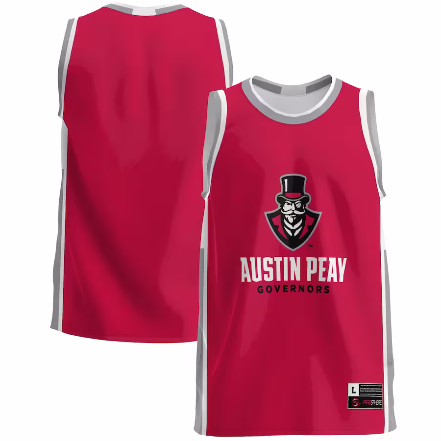 Austin Peay State Governors GameDay Greats  Lightweight Basketball Jersey - Red - Jersey