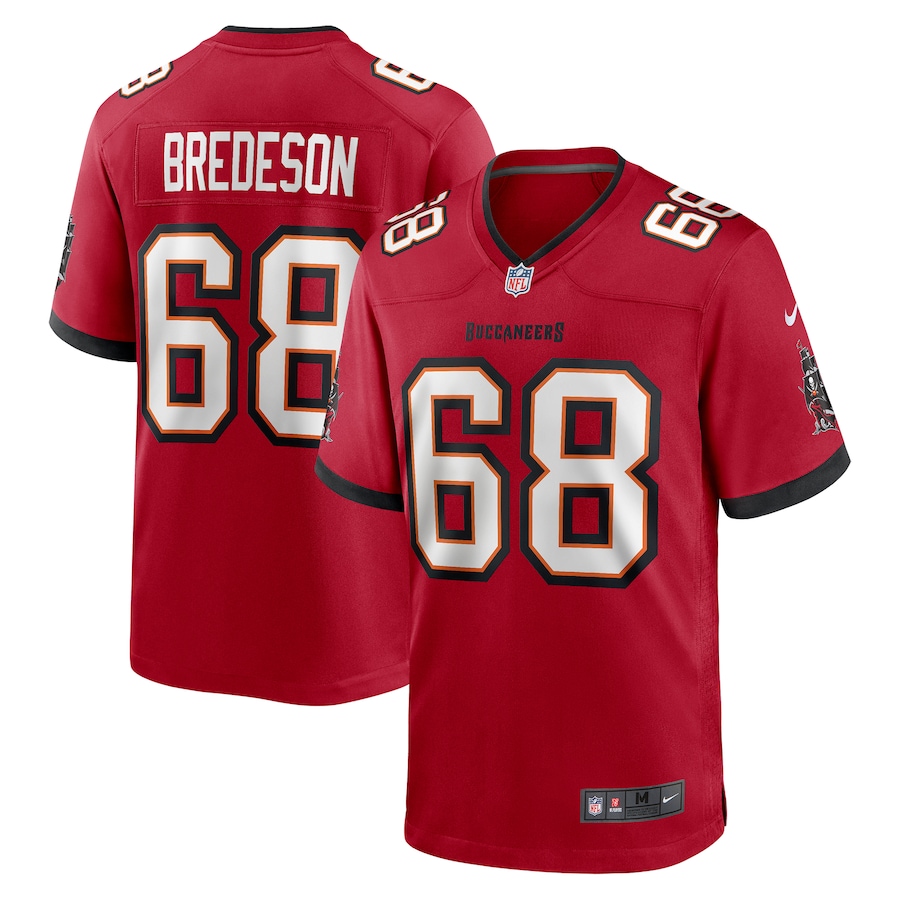 Men's Tampa Bay Buccaneers Ben Bredeson Nike  Red  Game Jersey - Jersey