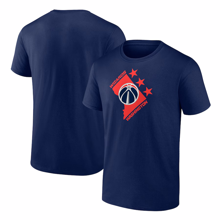 Men's Washington Wizards Navy Tip-Off T-Shirt - Jersey