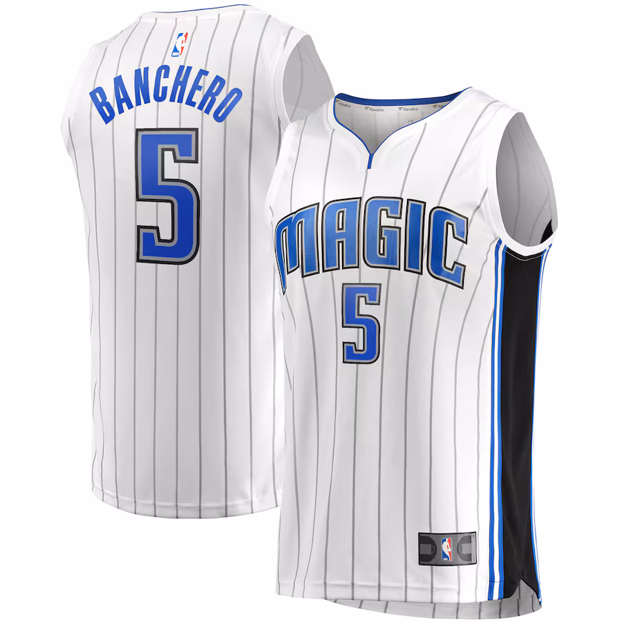 Men's Orlando Magic Paolo Banchero Fanatics White Fast Break Association Jersey - Jersey