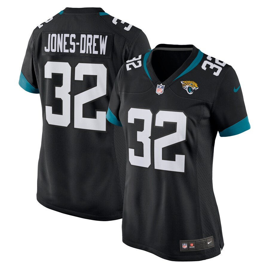 Women's Jacksonville Jaguars Maurice Jones-Drew Nike Black Game Retired Player Jersey - Jersey