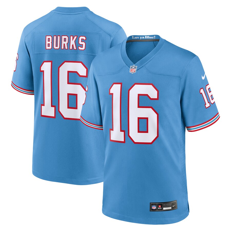Youth Tennessee Titans Treylon Burks Nike Light Blue Game Jersey - Jersey