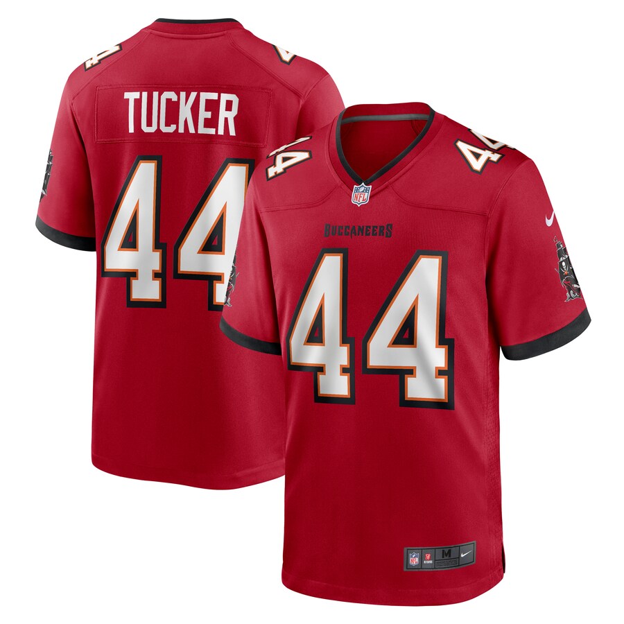 Men's Tampa Bay Buccaneers Sean Tucker Nike  Red  Game Jersey - Jersey