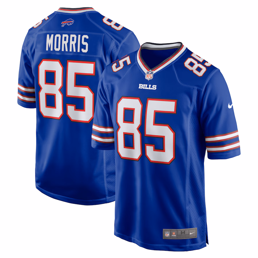 Men's Buffalo Bills Quintin Morris Nike Royal Game Player Jersey - Jersey